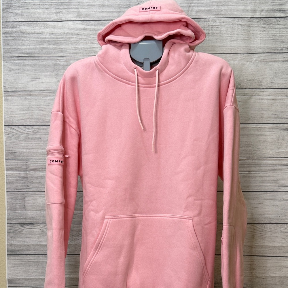 Comfrt Airplane Mode Travel Hoodie in Pearl, NWT, never worn